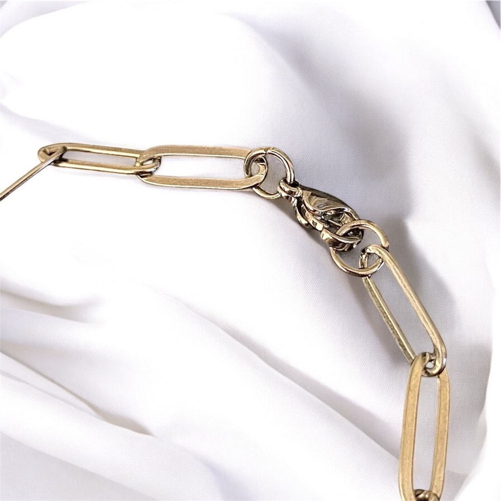 Paper Clip stainless steel 7.5 inch - 5mm bracelet - Picture 4 of 4
